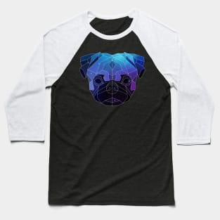 Galaxy Pug Baseball T-Shirt